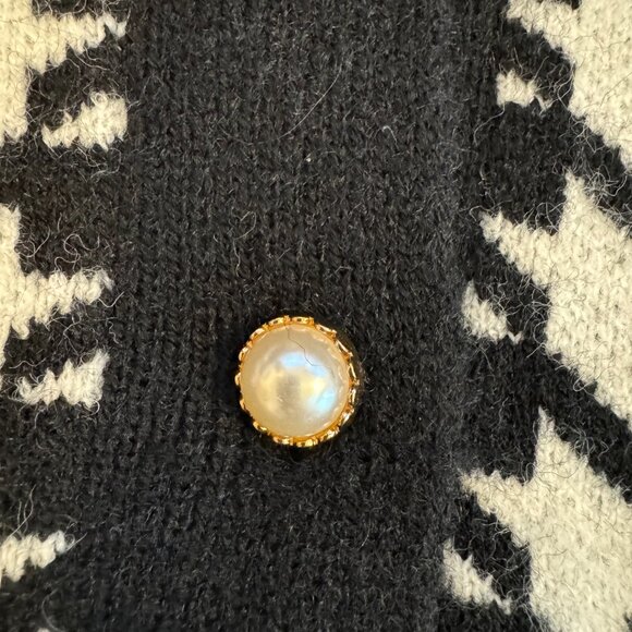 Lulus Truly Iconic Black and White Houndstooth Cardigan Sweater Dress - Picture 3 of 8